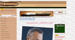 Desktop Screenshot of parkercollector.com